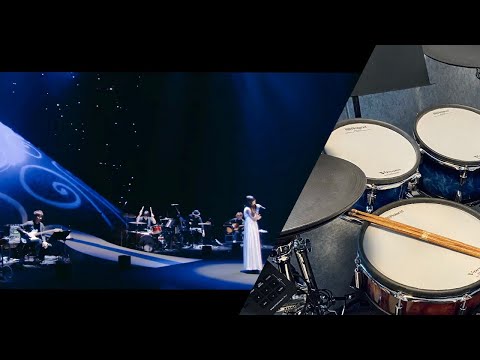 《Aimer Live in Saitama Super Arena "night world" 2021》2. 7月の翼 Drum Cover (with lyrics)