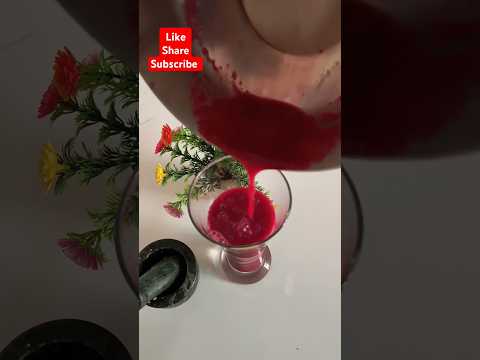 Beetroot smoothie #beetroot #smoothie #youtubeshorts #shortvideo #cookingshorts #healthyfood