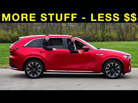 2025 Mazda CX-90 -- HUGE Price *DROP* & New Trim for This Luxurious 3-Row SUV!