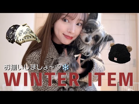 【冬服紹介🧶】アウター含む冬の愛用品9点紹介します⛄️❄️