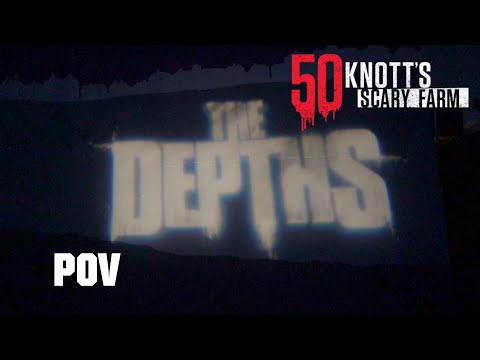 Knott's Scary Farm 50th Anniversary | The Depths Maze POV 2023