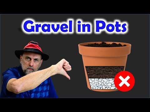 Stop Putting Gravel in the Bottom of Pots & Proof of the Perched Water Table.