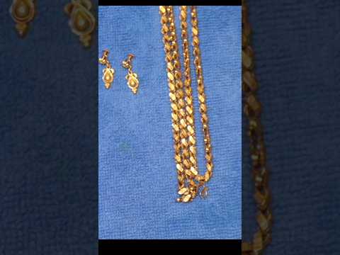 gold jewellery cleaning at home #viralvideo #trending #trend #youtuber #song #bgm #jewellery#shorts