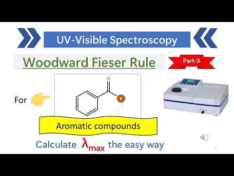 Woodward Fieser rule part 3 | Lambda max calculation for aromatic compounds