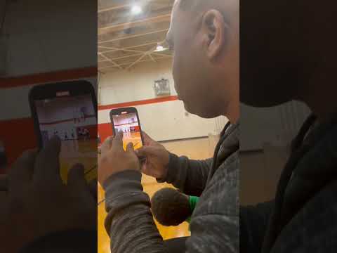 When you can’t stop coaching #familyvlog #familyfun #blackfamily #basketballdad #blackdad