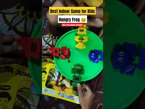 Fun Family Game Hungry Frog Perfect for Kids & Adult #youtubeshorts #shorts #IndoorGames #PartyGames