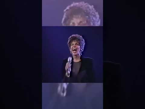 Whitney performing "You Give Good Love" in Japan in 1990.