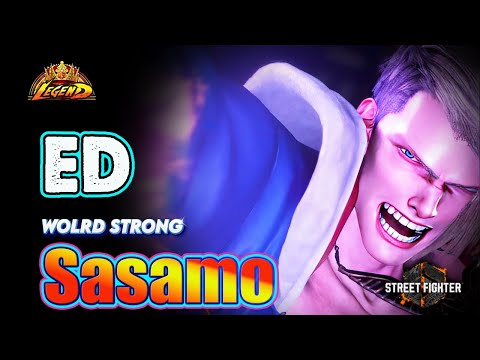 SF6 🔥 Sasamo (ED) Spectaculart Gameplay & Combos !🔥Best Ranked Match 🔥SF6 DLC Replays🔥