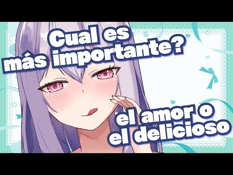 Ecchi Vtuber responde a las preguntas❤️Entre el amor y el delicioso cual es más importante para ti?