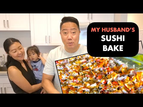 How to Make a Local Sushi Bake//Husband Cooks!