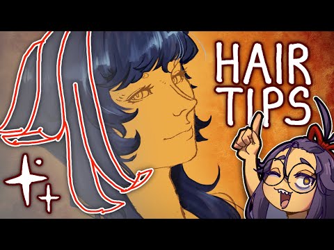 Draw better hair like this!