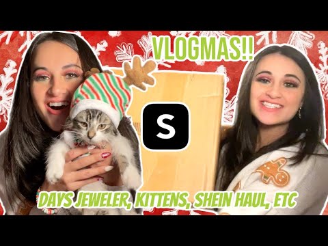 Fun Festive Vlog | Shein Haul Christmas Items & more!