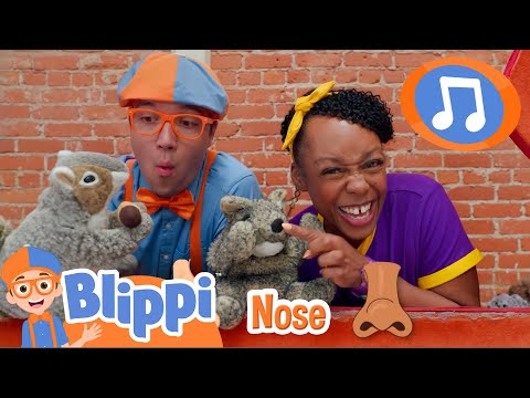 Blippi's Heads, Shoulders, Knees, and Toes Song | Blippi Dove Self Esteem Project | Party Playtime!