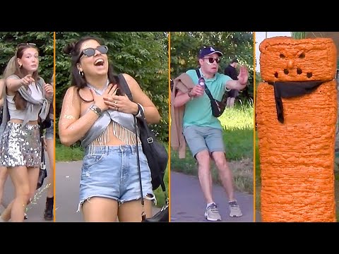 Even Men are Scared Sometimes ... Angry carrot Prank !!