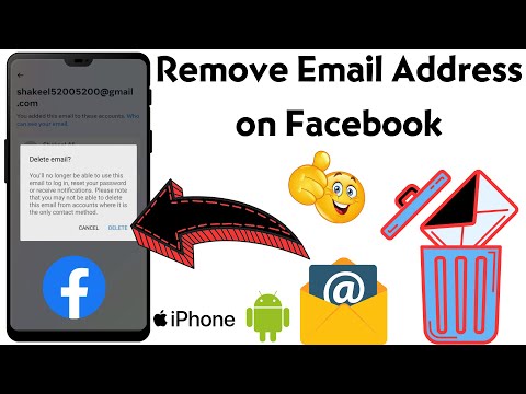 How to Remove Email Address from Facebook | How to Remove Email Address from Facebook in Mobile