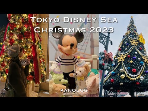 【Vlog】ディズニーシーにクリスマスがやってきた🎄🧸BBB当選🥁✨ビリーヴ鑑賞🎠 姉妹で遊び尽くした1日❄️