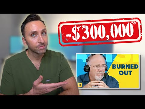 Paid Off $300K & LEAVING MEDICINE - Doctor Reacts to Dave Ramsey