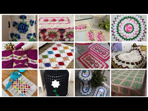 Ideas de patrones de crochet a mano muy atractivas y hermosas para el hogar