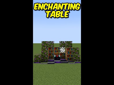 Enchanting Table Minecraft Built#Shorts