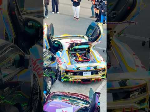 FUELFEST JAPAN 2024 世界最強 諸星一家 ランボルギー ニエンジン音 FIGHTINGSTAR LAMBORGHINI #shorts