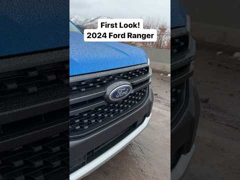 First Look! 2024 Ford Ranger