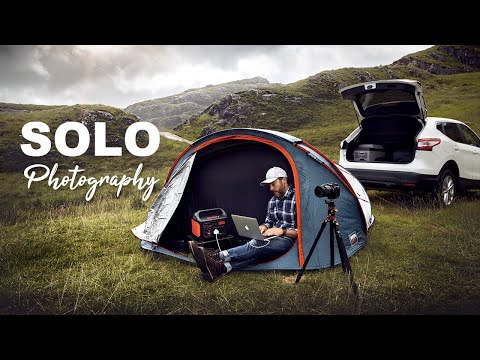 SOLO CAMPING & LANDSCAPE PHOTOGRAPHY - OFF GRID!!