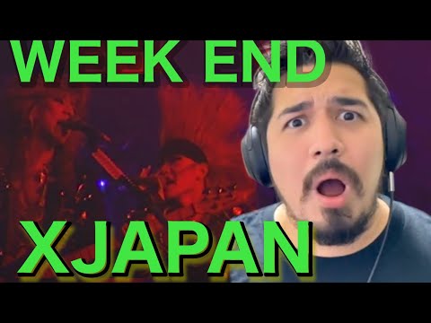 【海外の反応】 X Japan - Week End (Taiji's backing vocals) ［リアクション動画・解説］- Reaction Video -［メキシコ人の反応］