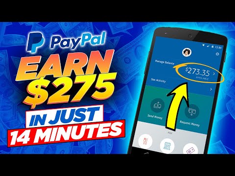 Earn $275 in just 14 minutes!?😱 Earn FREE PayPal Money with your Phone 2021 | Make Money Online Fast