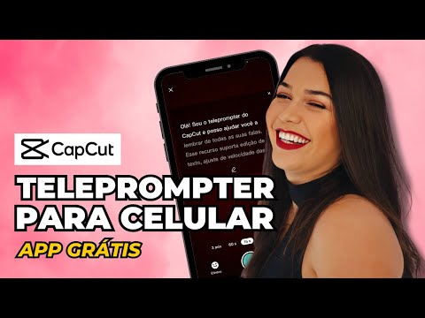 TELEPROMPTER PARA CELULAR | O melhor TELEPROMPTER para celular gratuito [CAPCUT 2023]