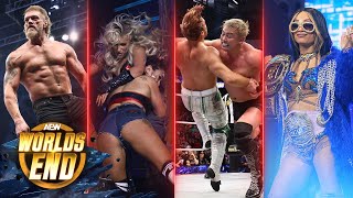 Shocking Returns and Ruthlessness TAKE OVER Worlds End! | AEW Words End Highlights 12/28/2024