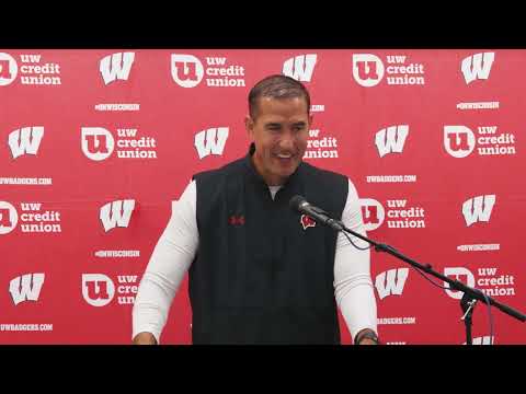 Luke Fickell Post-Game Media Conference || Wisconsin Football at Northwestern || Oct. 19, 2024