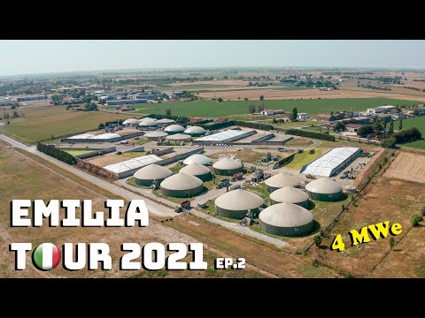 EMILIA TOUR 2021 pt.2 | The largest biogas energy park in Italy 🇮🇹