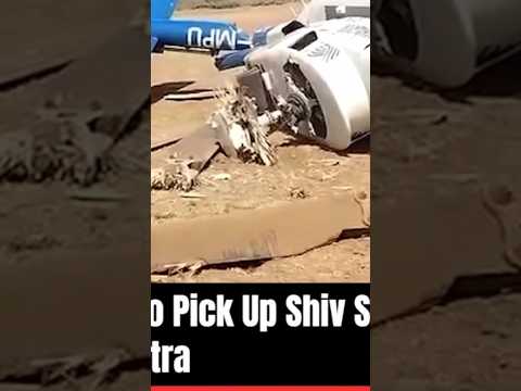 Omg 😱 helicopter 🚁 crash 🥴