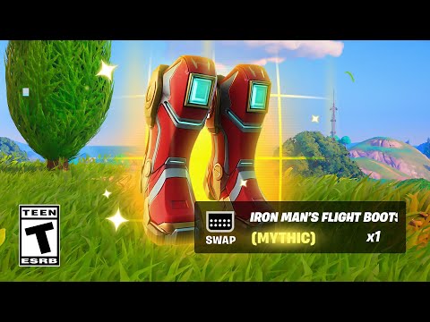 IRON MAN's Mythic NOW in Fortnite!