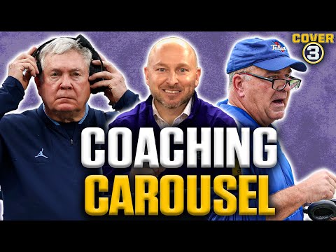 Latest On The College Football Coaching Carousel | North Carolina, SMU, ECU, Tulsa