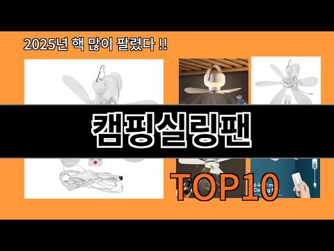 캠핑실링팬 알리익스프레스 인기 절정 꿀템 BEST 10