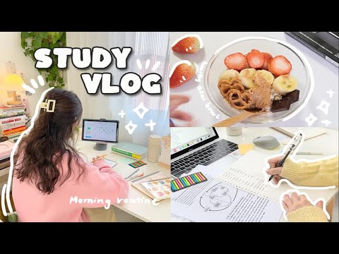 Study with me｜宅女的一天学习记录｜高效学习｜日常校园生活｜study vlog｜早起学习｜学生党必看｜学霸秘籍｜初中｜高中逆袭