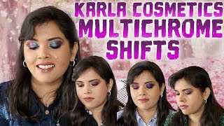 INSANE Multichrome Shift Eyeshadows From Karla Cosmetics UK