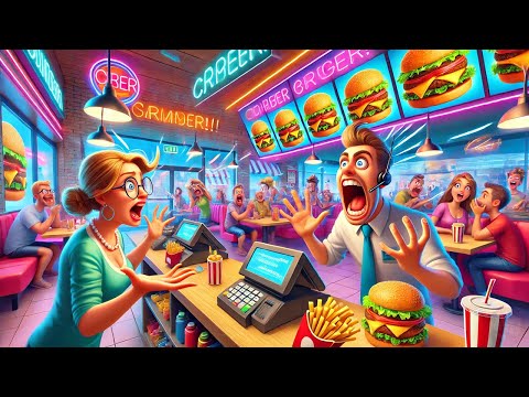 Extremely Chaotic Fast Food Simulation Game! | Fast Food Simulator