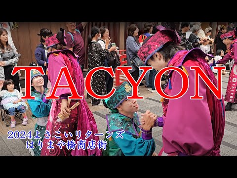 TACYON　Yosakoi Festival　2024年10月5日【4k60fps】