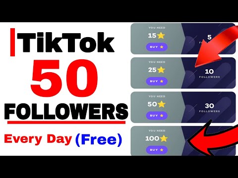 Get Every Day 50+ Followers On TikTok. Free TikTok Followers. TikTok kay Followers kaisa badhaya.