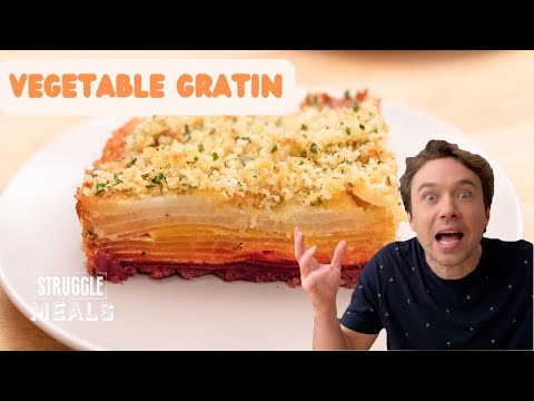 Vegetable Gratin on a Dime