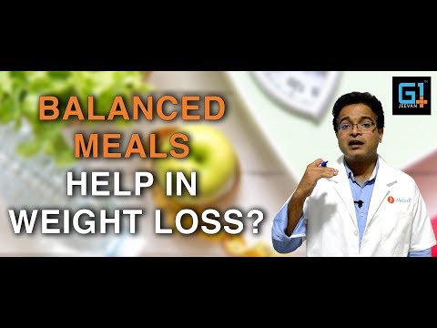 What is balanced meal and how does it help in my weight loss?