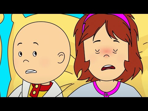 カイユー | カイユーとママは病気です | 面白い漫画 | キッズ漫画 | ケイルー | Caillou