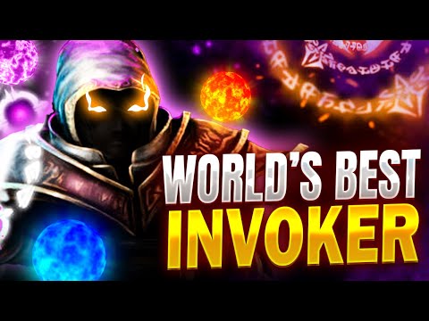 Is this GUY the WORLD'S BEST INVOKER in Dota 2?!