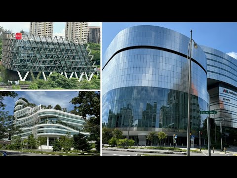 遨游纬壹科技城ONE-NORTH  媒体城Mediapolis，启汇城Fusionopolis，启奥城Biopolis，汇达，新传媒，波那维斯达铁道走廊，南大@纬壹，罗切斯特公园，Wessex