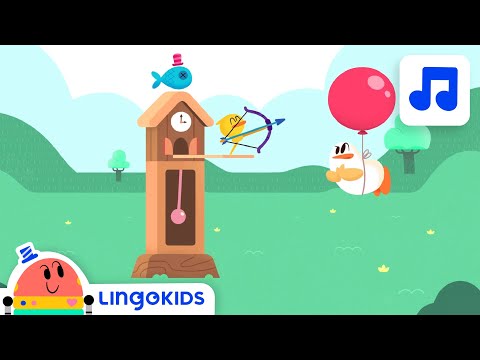 HICKORY DICKORY DOCK 🎵🕰️🐟 Best Nursery Rhymes for Kids | Lingokids