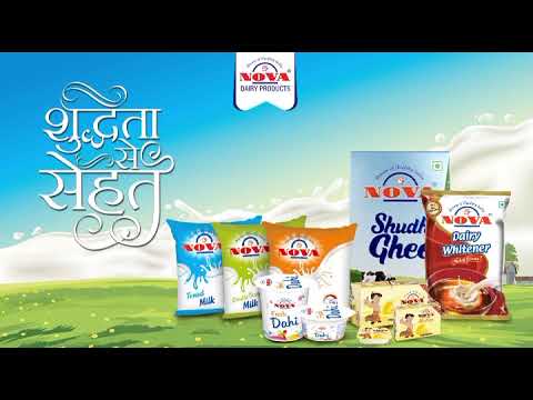 Enjoy the goodness of Nova Dairy Products