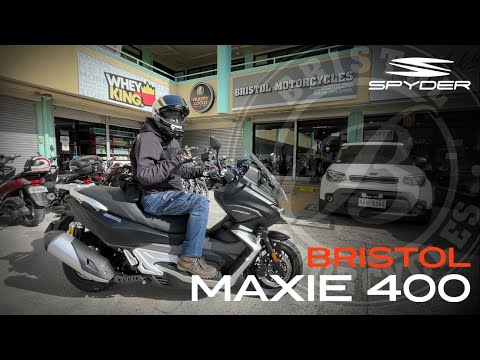 BRISTOL MAXIE 400 | Bike review and ride impressions | Bristol Test Ride Caravan