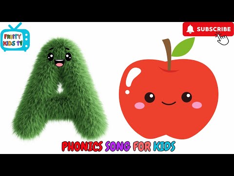 A for apple | ABCD | phonics song | toddlers and babies alphabet learning | Nursery Rhymes kids song